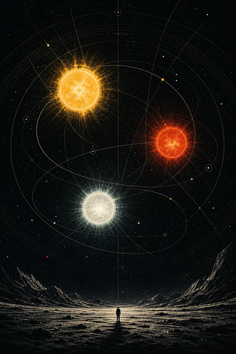 Cover artwork for The Three-Body Problem